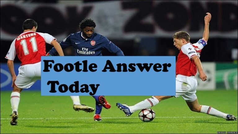Footle Game Answer Today September 2022 All 5 letter football words puzzle Footle Game Answer Today September 2022 All 5 letter football words puzzle