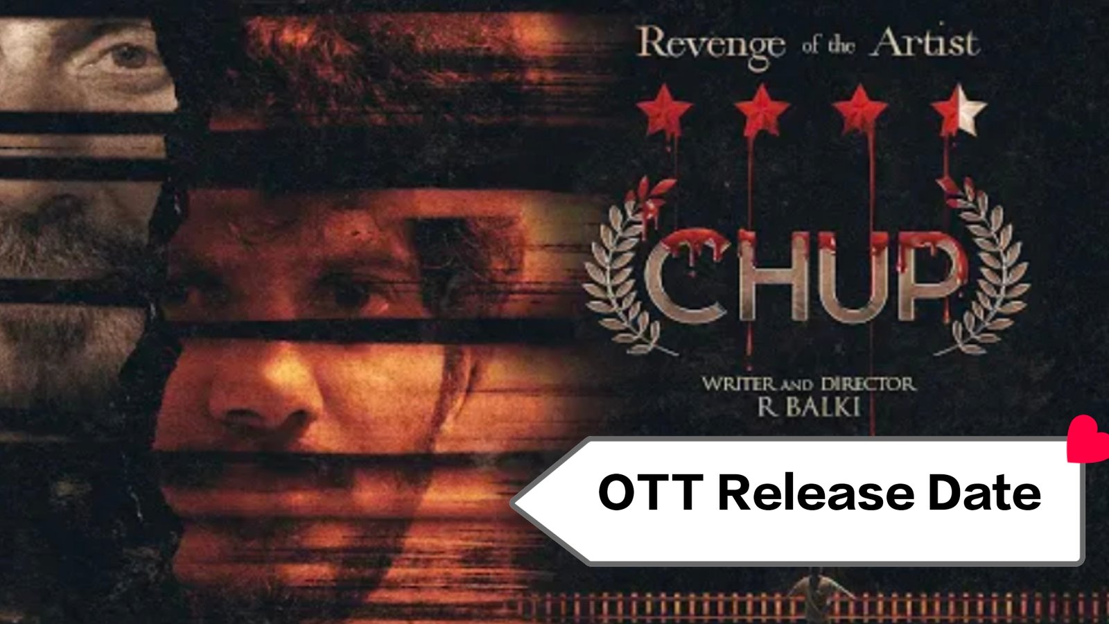 Chup Movie Ott release date in India, USA, UK, Canada, Australia