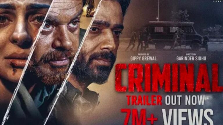 Criminal Punjabi Ott release date in India, USA, UK, Canada, Australia
